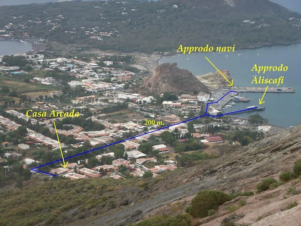 Bed and Breakfast Casa Arcada Vulcano  0*, Vulcano (Isola) Italien